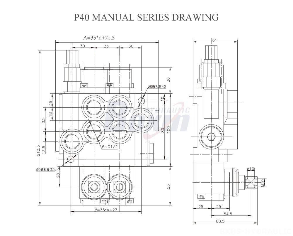 P40-Manual-Series-Drawing