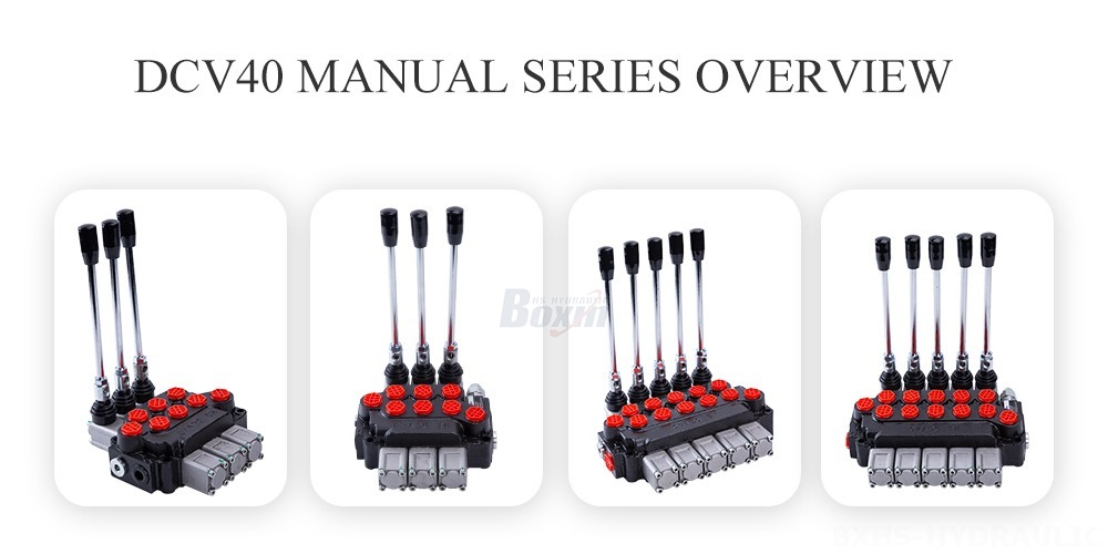 Descripción general de la serie DCV40 Manual