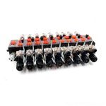 DCV58 Solenoid 9 Spool Sectional Directional Control Valve 5