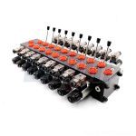 DCV58 Solenoid 9 Spool Sectional Directional Control Valve 1