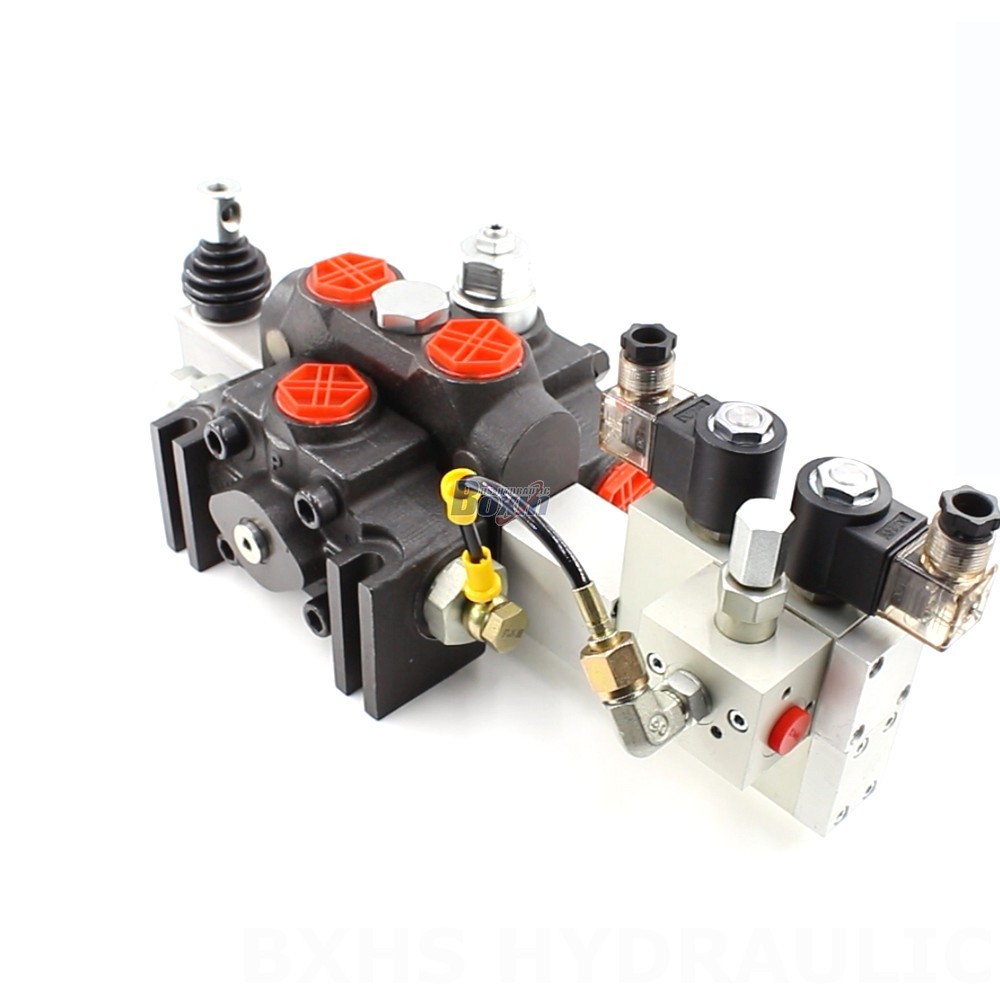 分段换向阀 52 GPM 1 阀芯 电液 DCV200 - 制造商，OEM，自有品牌，定制和批发