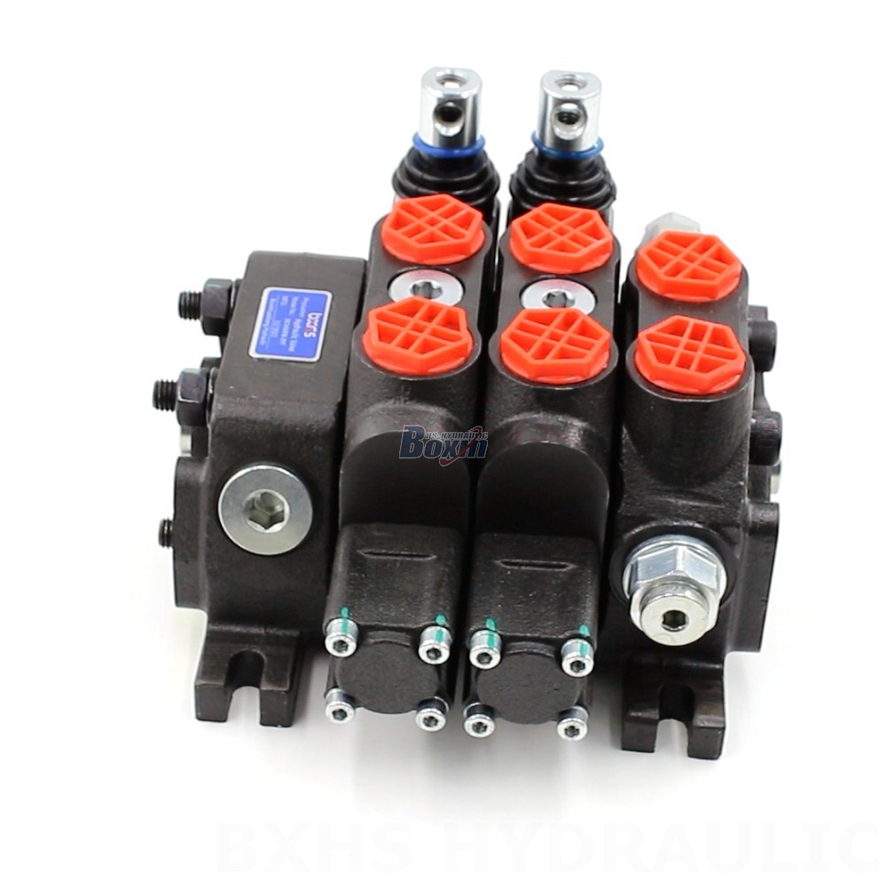 Секционный распределитель 15,8 GPM 2 золотника ручной DCV60 - Производство, OEM, частные марки, заказ и оптовая продажа