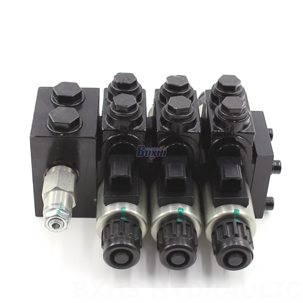 Solenoid Control Valve 13.2 GPM 3 Spool HDCF50: 制造, OEM, 自有品牌, 定制与批发