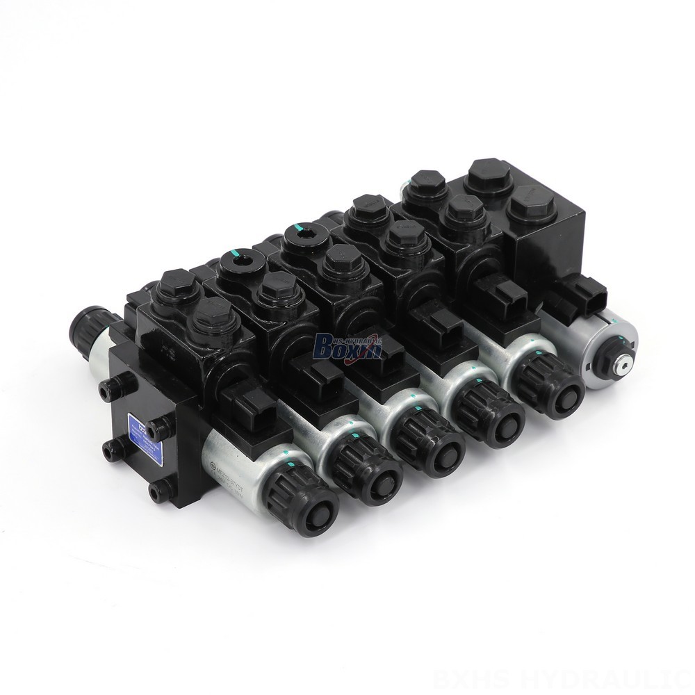 13.2 GPM 5-Spool Solenoid Valve HDCF50: Производитель, поставщик и дистрибьютор гидравлических компонентов