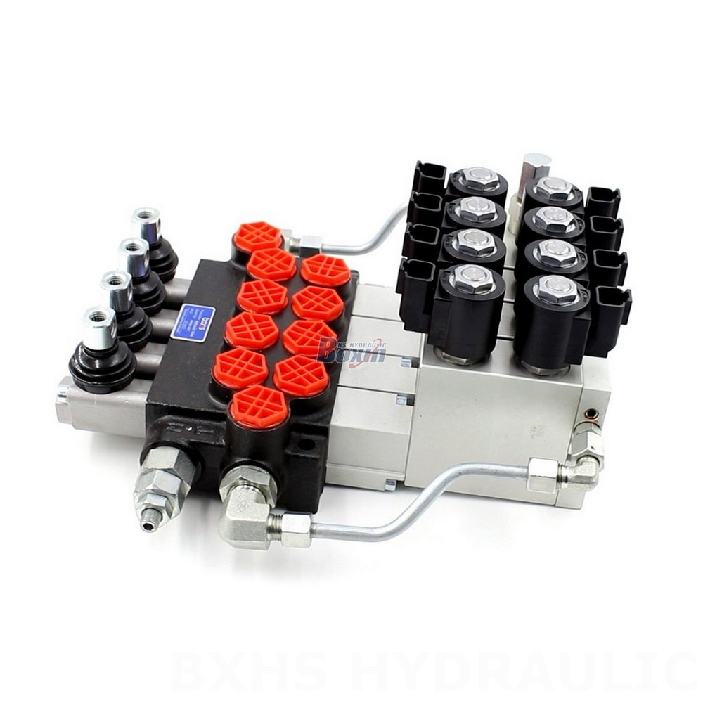 Monoblock Directional Valve 10.5 GPM 4 Spool Electro-hydraulic P40 – Manufacturing, OEM, Private Label, Custom & Wholesale