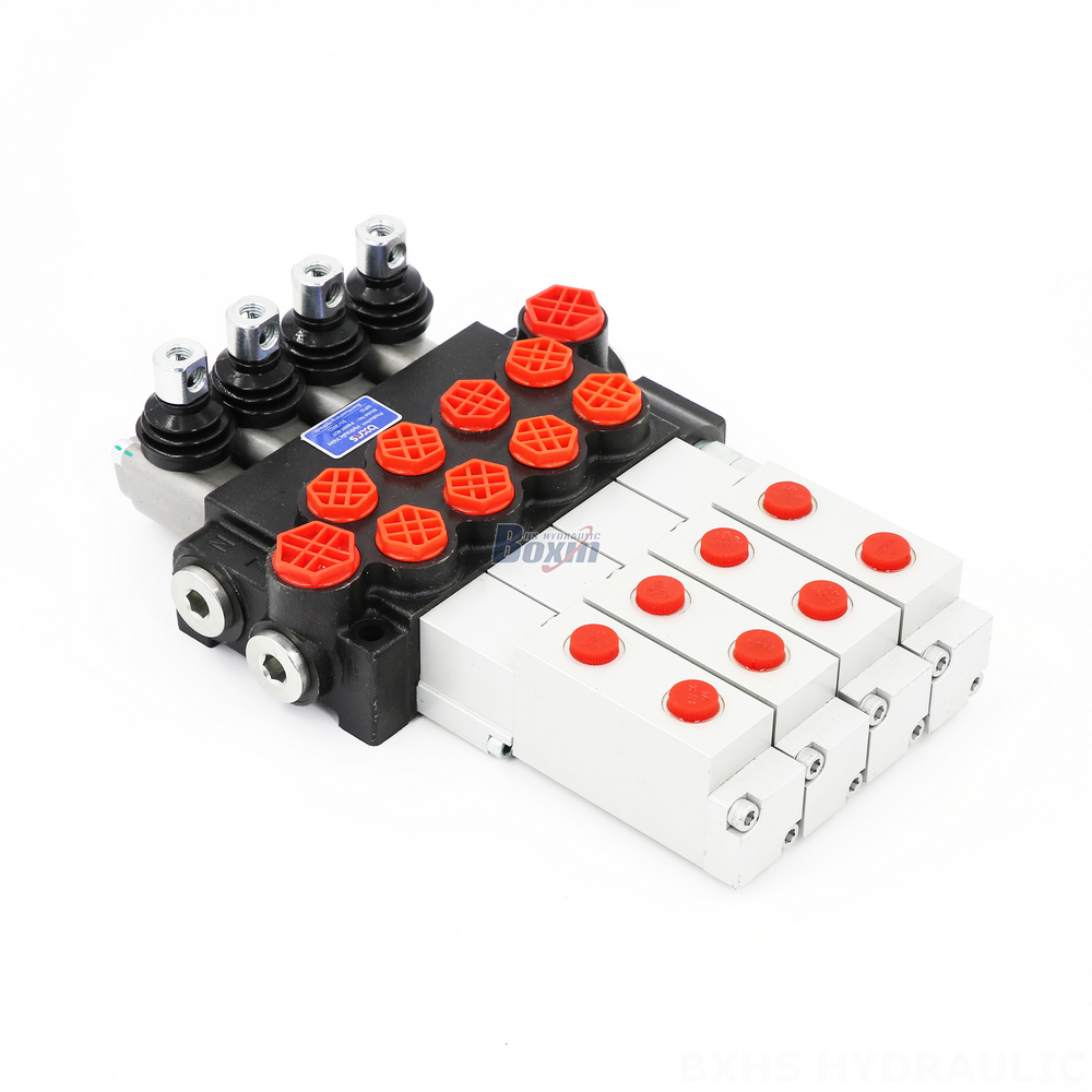 BXHS Hydraulic Valves: 10.5 GPM 4-Spool Monoblock Directional Valve (P40) – Manufacturing, Wholesale & Distribution