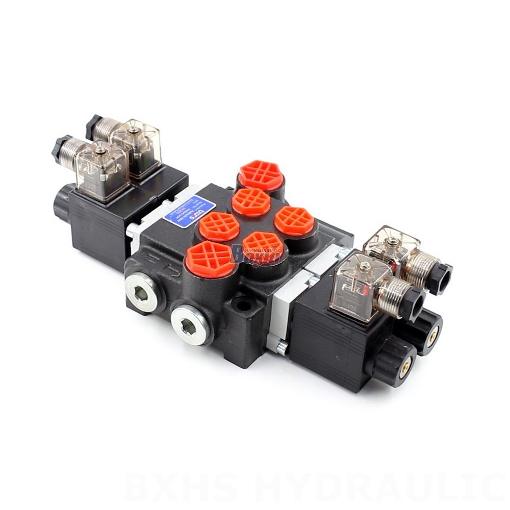 Monoblock Directional Valve 10.5 GPM 2 Spool Solenoid P40: Manufacturing, OEM, Private Label, Custom, Wholesale