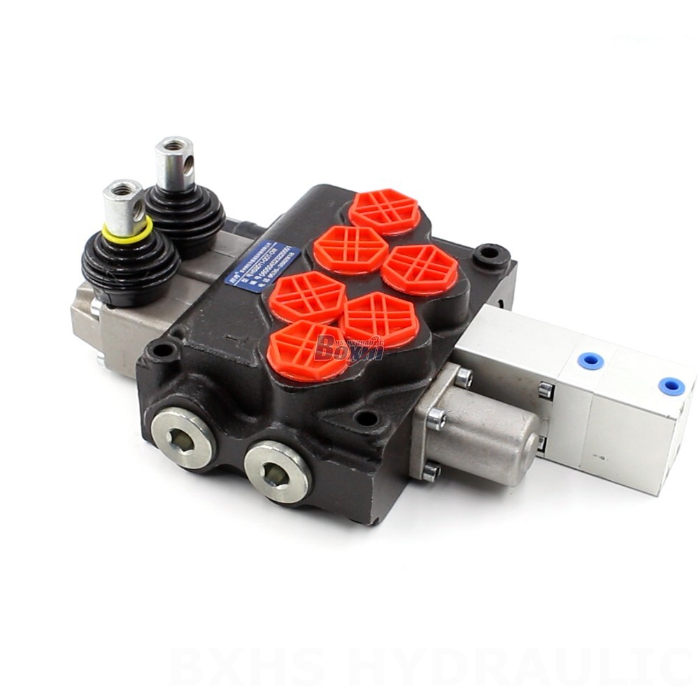 Válvula direccional monobloque 18,5 GPM 1 carrete manual SD11 - Fabricación, OEM, marca privada y venta al por mayor