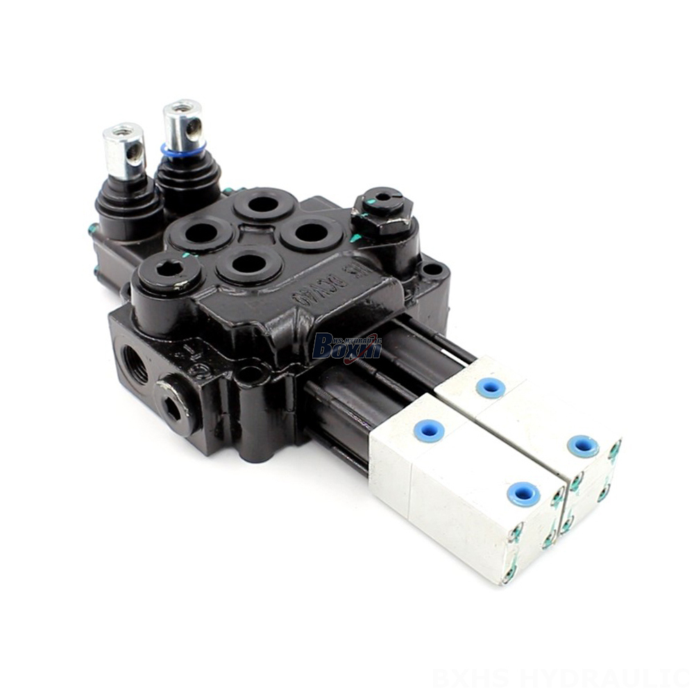 BXHS Hydraulic Valves: 10.5 GPM 2-Spool Monoblock Directional Valve (DCV40) – Manufacturer & Distributor