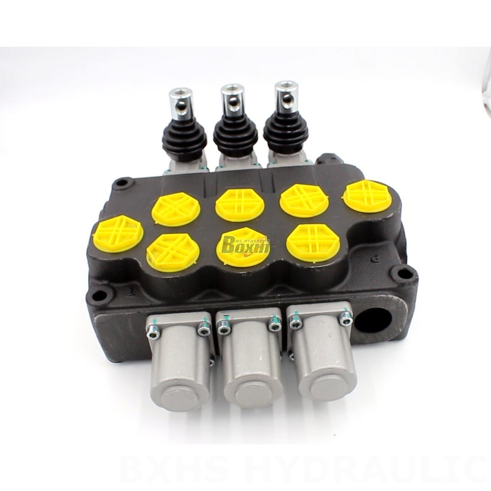 Monoblock Directional Valve 31.7 GPM 3 Spool Manual P120-G1-OT – Manufacturing, OEM, Private Label, Custom & Wholesale