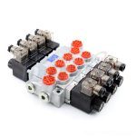 Wholesale 10.5 GPM 4-Spool Solenoid Directional Valves (P40-DKL) – Manufacturing, ODM & Distribution 1