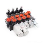 Wholesale Hydraulic Monoblock Directional Valves: 10.5 GPM 4 Spool Manual P40-G12-G38-2OT-2QTW – Distributors & Dealers Welcome 1