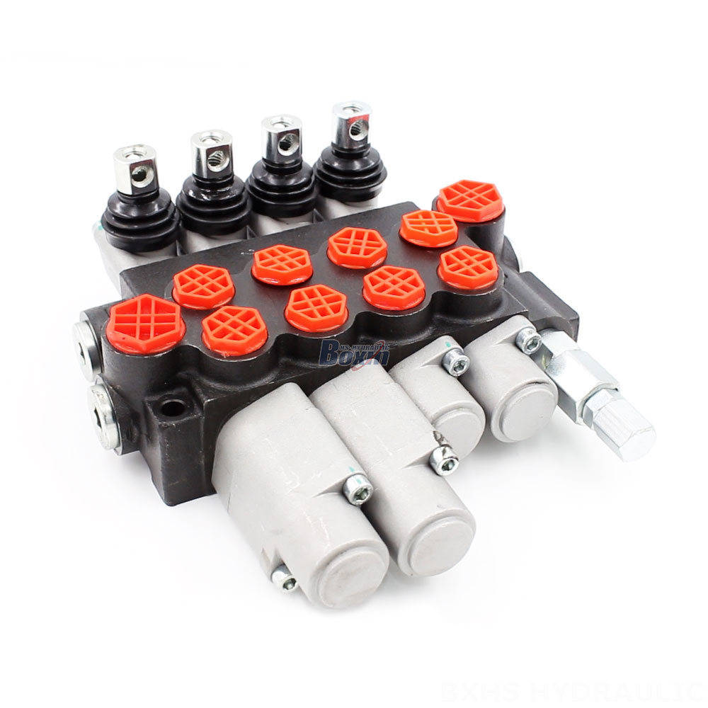 Wholesale Hydraulic Monoblock Directional Valves: 10.5 GPM 4 Spool Manual P40-G12-G38-2OT-2QTW – Distributors & Dealers Welcome