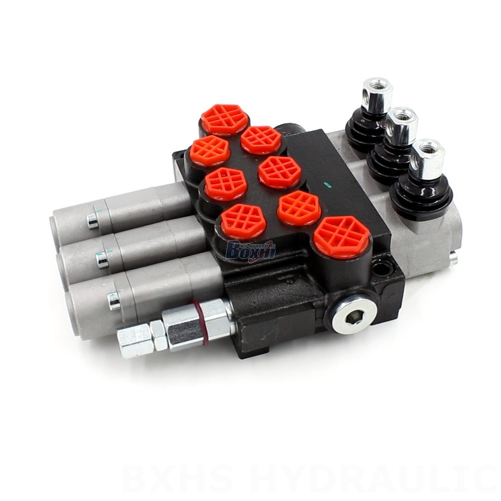 Monoblock Directional Valve 10.5 GPM 3 Spool Manual P40-G12-G38-3QTW – Manufacturer, OEM, Private Label, Custom & Wholesale Available