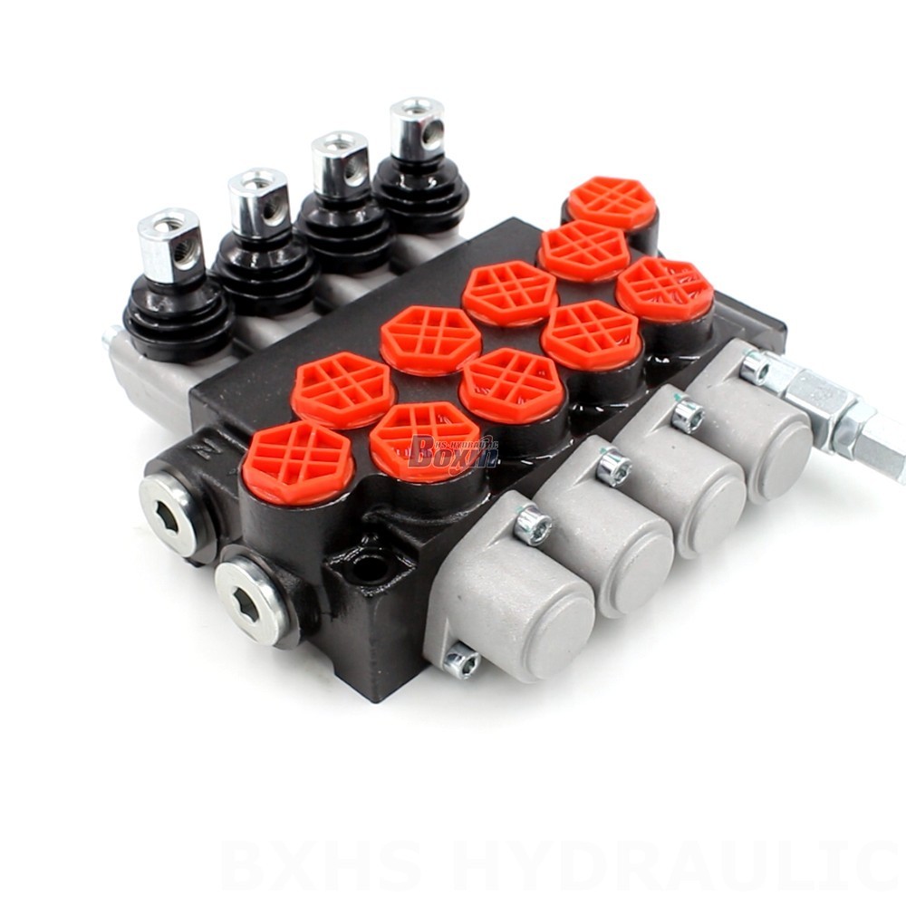 Monoblock Directional Valve 10.5 GPM 4 Spool Manual P40-G12-G38-4OT – Manufacturing, OEM, Private Label, Custom & Wholesale
