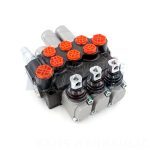 Monoblock Directional Valve 10.5 GPM 3 Spool Manual P40-G12-G38-OT-2QTW – Manufacturing, OEM, Private Label, Custom & Wholesale 1