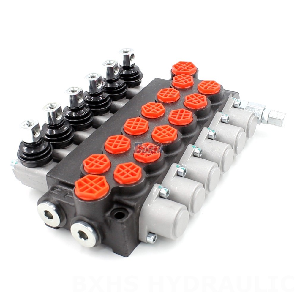 BXHS 10.5 GPM 6-Spool Manual Directional Valve (P40-G12-G38) – Global Manufacturer & Distributor