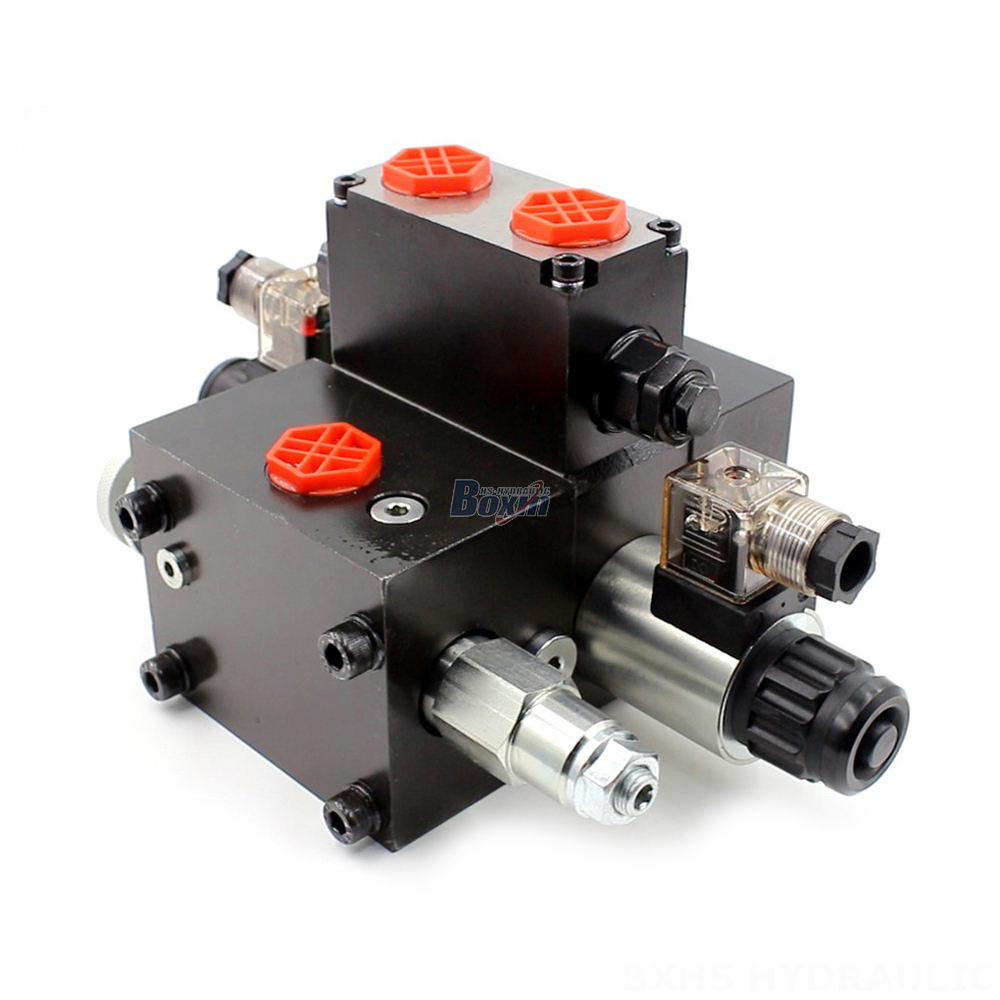 DCV58F Hydraulic Valve: 15.8 GPM, 1 Spool Solenoid – Global Manufacturer & Distributor
