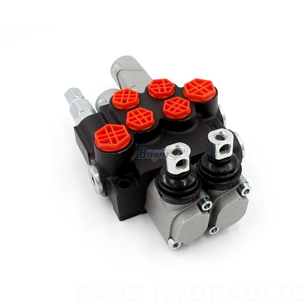 Monoblock Directional Valve 10.5 GPM 2 Spool Manual P40-G12-G38-OT-QTW1 – Manufacturing, OEM, Private Label, Custom & Wholesale