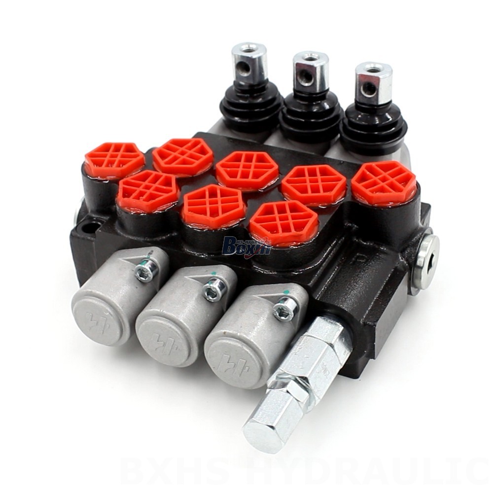 Monoblock Directional Valve 10.5 GPM 3 Spool Manual P40-G12-OT – Manufacturer, OEM, Private Label, Custom & Wholesale Available