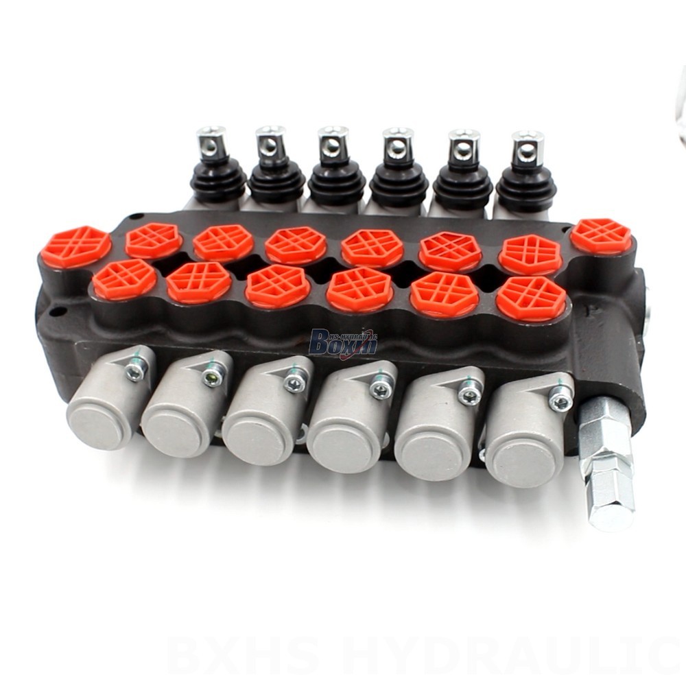 Monoblock Directional Valve 21.2 GPM 6 Spool Manual P80-G12-G34-OT – Manufacturing, OEM, Private Label & Wholesale
