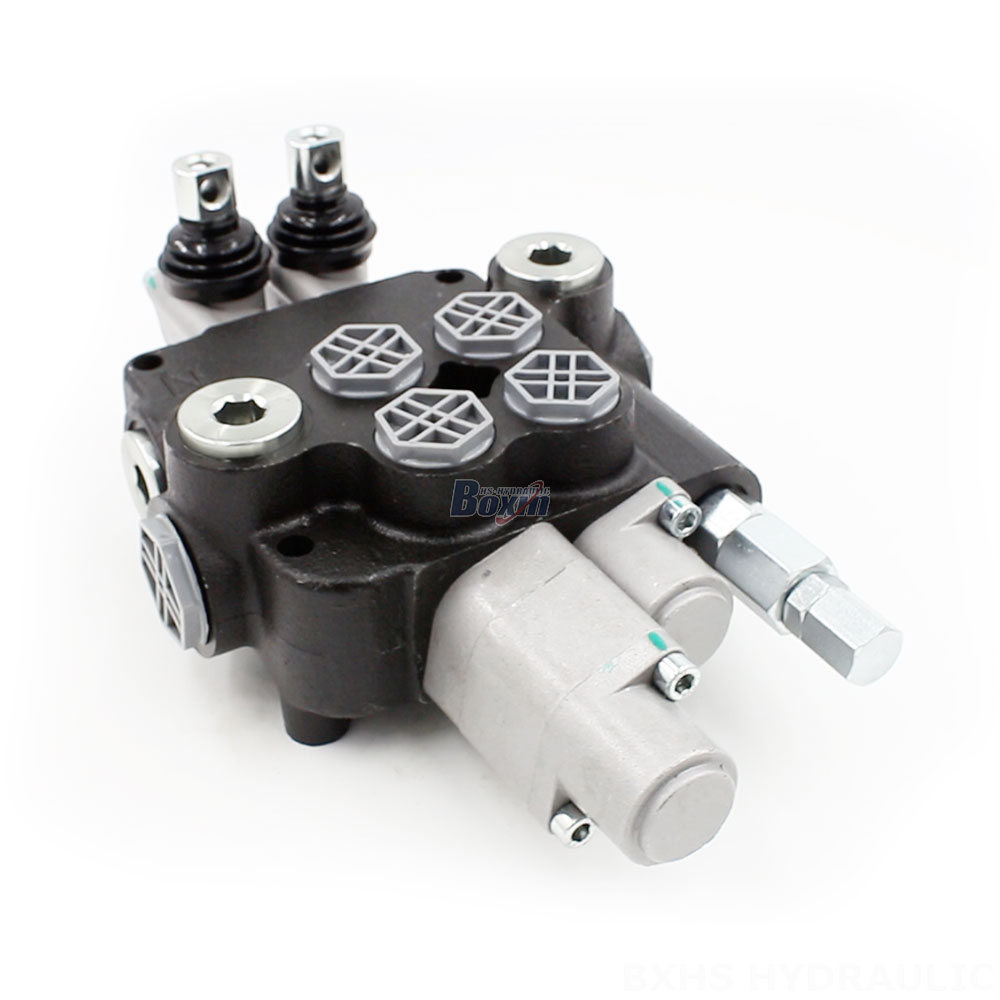 21.2 GPM Hydraulic Monoblock Directional Valve (2 Spool Manual, P80-G12-G34) – Global Distributor & Wholesaler Sought