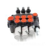 Monoblock Directional Valve 21.2 GPM 3 Spool Manual P80-G12-G34: Manufacturing, OEM, Private Label, Custom, Wholesale 5