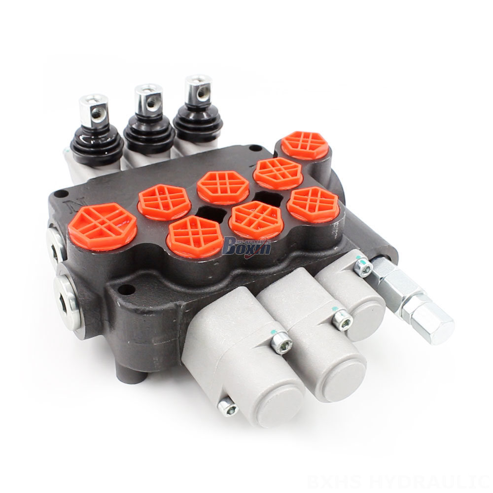 Válvula direccional manual de 3 piscinas y 21,2 GPM (P80-G12-G34) - Fabricante y distribuidor mundial