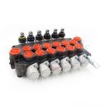 BXHS Hydraulic Valves: 21.2 GPM 6-Spool Manual Monoblock Directional Valve (P80-G12-G34) – Global Supplier 1