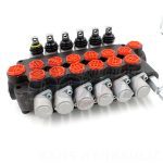 Monoblock Directional Valve 21.2 GPM 6 Spool Manual P80-G12-G34 – Manufacturer, OEM, ODM, Wholesale & Distribution 6