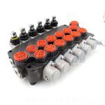 BXHS Hydraulic Valves: 21.2 GPM 6-Spool Manual Monoblock Directional Valve (P80-G12-G34) – Global Supplier 2