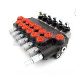 BXHS Hydraulic Valves: 21.2 GPM 6-Spool Manual Monoblock Directional Valve (P80-G12-G34) – Global Supplier 4