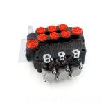 BXHS Hydraulic Valves: 21.2 GPM 3-Spool Manual Monoblock Directional Valve (P80-G34-G12-3OT) – Global Supplier 2