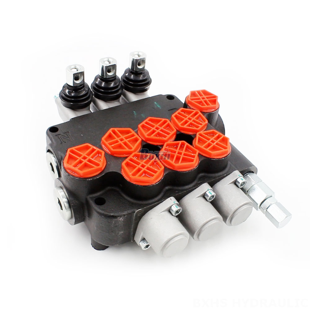 21.2 GPM 3-Spool 手动换向阀 (P80-G34-OT) - 欢迎全球供应商、分销商和经销商加盟