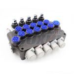 21.2 GPM 5 Spool Manual Hydraulic Valve (P80F-G34-OT) – Global Supplier & Distributor 1