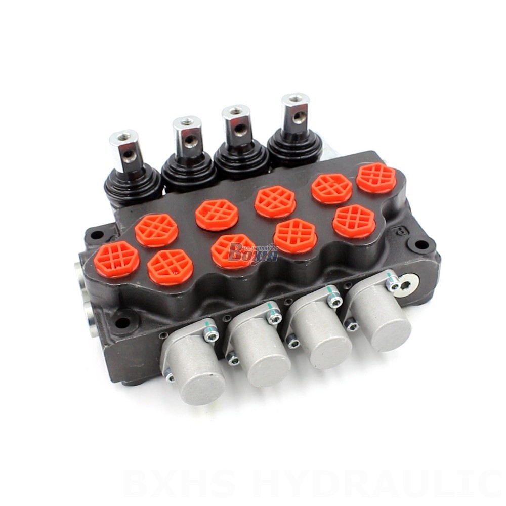 Monoblock Directional Valve 10.5 GPM 4 Spool Manual SD5-G38 – Manufacturing, OEM, Private Label, Custom & Wholesale Available
