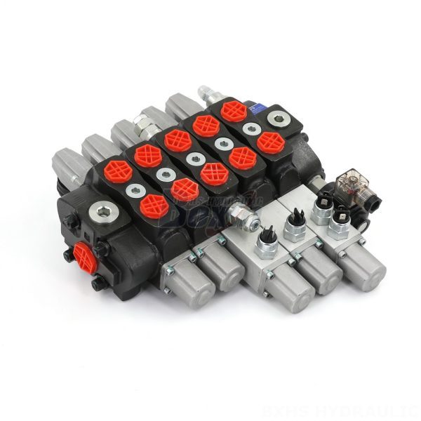 SD8_Manual and Electric unloading valve and Contact switch_5_sectional