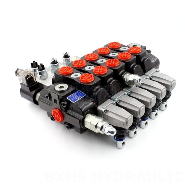SD8_Manual and Electric unloading valve and Contact switch_5_sectional_10
