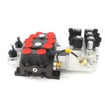 Sectional Electro-hydraulic Directional Valve – 26.5 GPM, 3 Spool Control 2