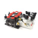 Electro-hydraulic Sectional Valve for Fluid Control – 26.5 GPM, 3 Spool Configuration 3