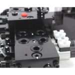 Válvula direccional seccional de 26,5 GPM con solenoide y 5 carretes DCV100E | Fabricante y proveedor mayorista de válvulas hidráulicas 5