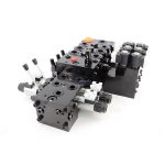 Válvula direccional seccional de 26,5 GPM con solenoide y 5 carretes DCV100E | Fabricante y proveedor mayorista de válvulas hidráulicas 2