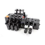 Válvula direccional seccional de 26,5 GPM con solenoide y 5 carretes DCV100E | Fabricante y proveedor mayorista de válvulas hidráulicas 4