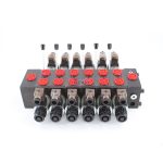 Hydraulic Sectional Directional Valve 15.8 GPM Solenoid 6 Spool DCV58: OEM & Private Label Production 1