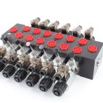 Custom Manufacturing & Supply: Sectional Directional Valve 15.8 GPM Solenoid 6 Spool DCV58 4