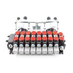 DCV60-PG2 Sectional Directional Valve – Manual & Joystick Control, 15.8 GPM, 8 Spool 1