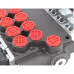 Hydraulic P40-S Monoblock Valve with 4 Spools, 10.5 GPM Solenoid Control 7