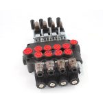 Industrial P40-S Solenoid Directional Control Valve – 10.5 GPM, 4 Spool Monoblock Design 3