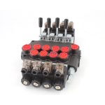 4-Spool Monoblock Solenoid Valve, 10.5 GPM Flow Rate, P40-S Hydraulic Component 4