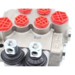 Hydraulic Monoblock Valve with Manual 2 Spool Operation, 10.5 GPM Flow 4